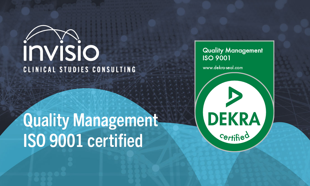 Invisio – jetzt DIN ISO 9001:2015 zertifiziert
